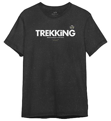 Camiseta Masculina Revost Estonada - Preto