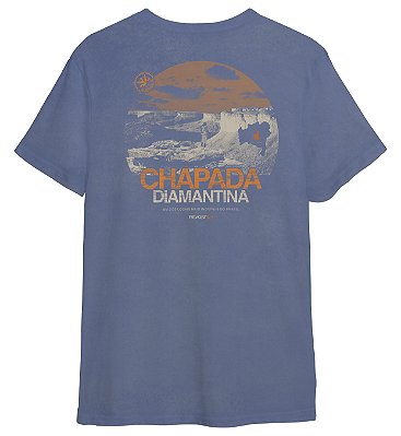 Camiseta Masculina Chapada Diamantina - Azul