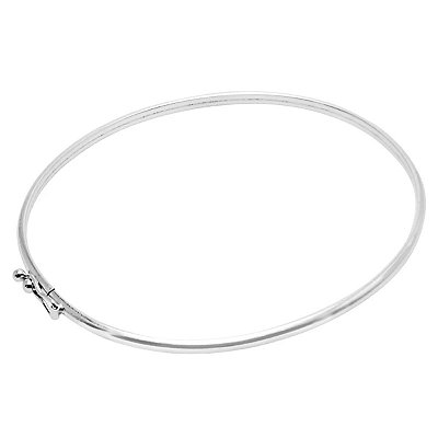 BRACELETE DE PRATA MEIA CANA 1,5 MM