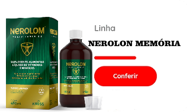 NEROLOM 480 ML POLIVITAMINIACO GLICEROFOSFATO + ASSOCIACOES KRESS BOA SAUDE  KRESS