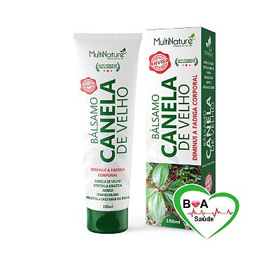 CANELA DE VELHO BALSAMO 5 ERVAS 150 ML MULTINATURE BOA SAUDE MASSOTERAPIA