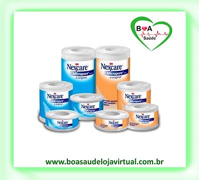 FITA MICROPORE 3M NEXARE BRANCO