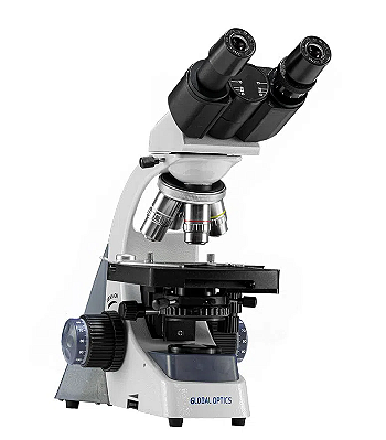 Microscopio Binocular Otica Finita Planacromatico Led Aumento 1600x