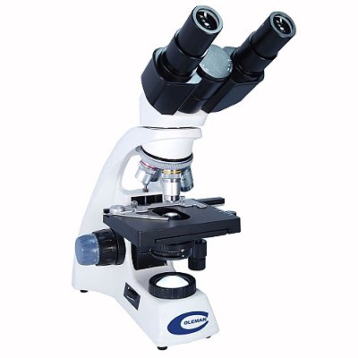 Microscópio Binocular LED Bateria P 104 Coleman
