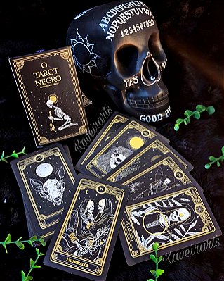 Cartas de Tarot Caveiras ( O Tarot Negro)