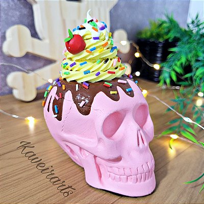 Caveira Cupcake