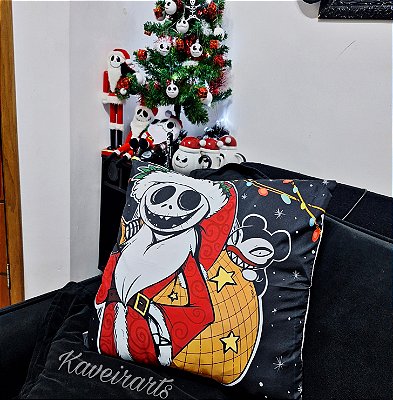 Capa Almofada Jack Papai Cruel (O Estranho Mundo de Jack)