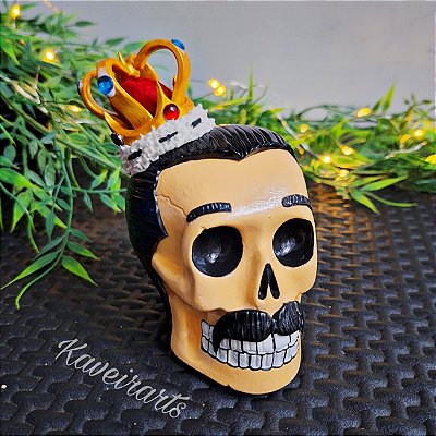 Caveira Freddie Mercury