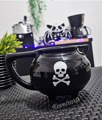 Caneca Caldeirão Caveira -  350ml
