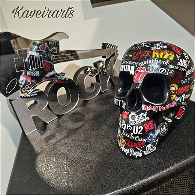 Caveira Rock'n Roll Grande