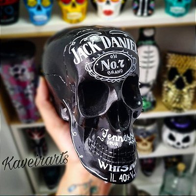 Caveira Jack Daniel's - Grande