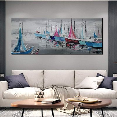 Quadro Pintura Tela anos óleo fade artistas Quarto 5146