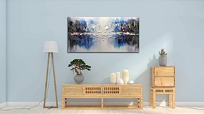 Quadro Pintura Tela presente longa reflexão aniversário 5232