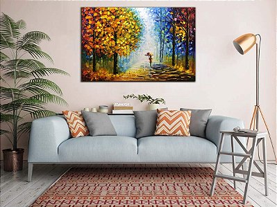 Quadro Pintura Tela moderna sol linda direção caminha 5256