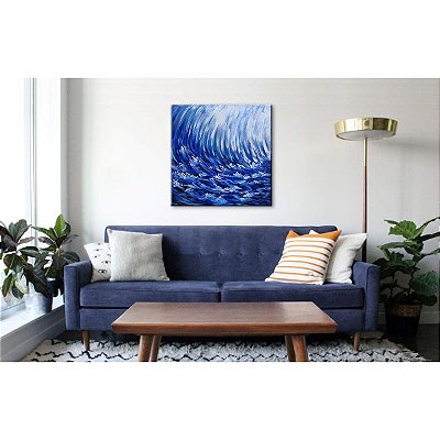 Quadro Pintura Tela emoldurado nós) deco economize (us 5327