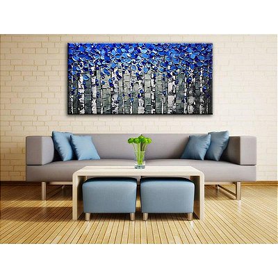 Quadro Pintura Tela anos fade abstrata Sala de Estar 5421