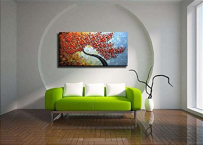 Quadro Pintura Tela claramente fundo textura pétalas 5433