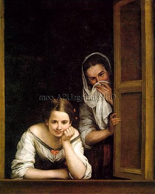 Quadro Pintura Tela bartolome esteban murillo menina 5497