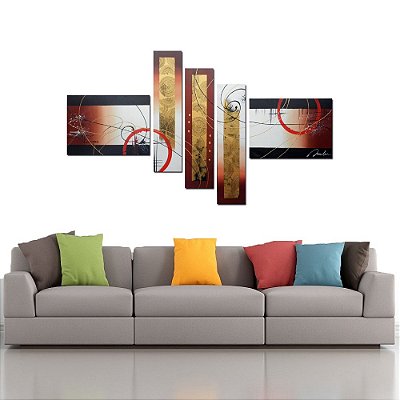 Quadro Decorativo Abstrato Moderno 133