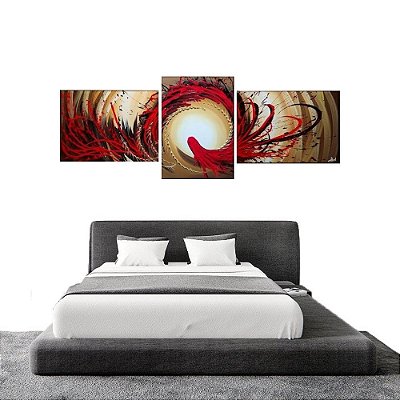 Quadro Abstrato Ondas 1766
