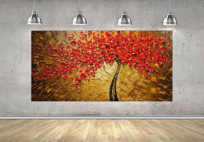 Quadro Pintura Tela Abstrato Moderno 2191