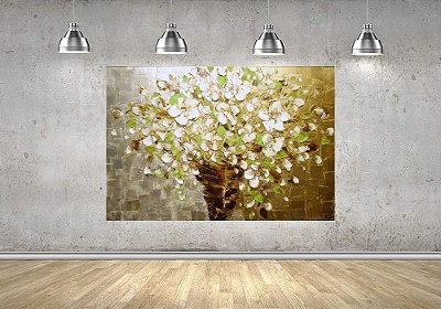 Quadro Pintura Tela Abstrato Moderno 2409