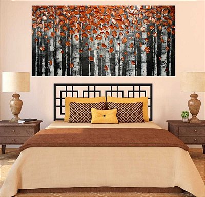 Quadro Pintura Tela Abstrato Moderno 2468