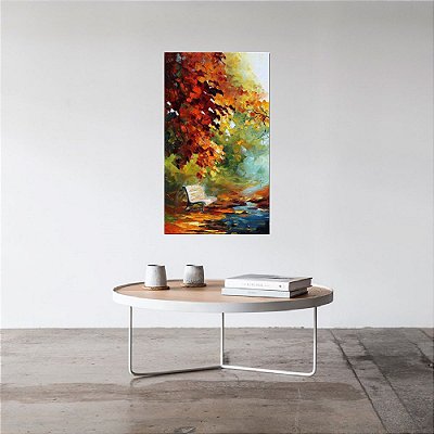 Quadro Pintura Tela Cidade Paisagem Urbana 4310