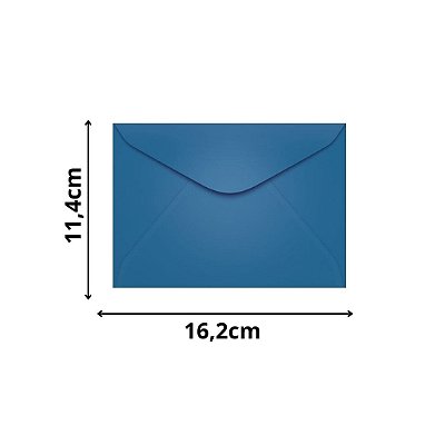 ENVELOPE SCRITY 114X162 CARTA AZUL ROYAL 80 g/m2