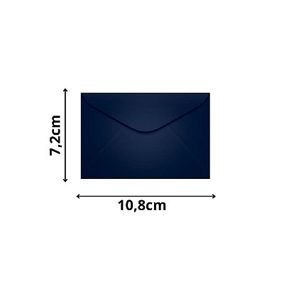 ENVELOPE SCRITY 072X108 VISITA AZUL ESCURO 80 g/m2