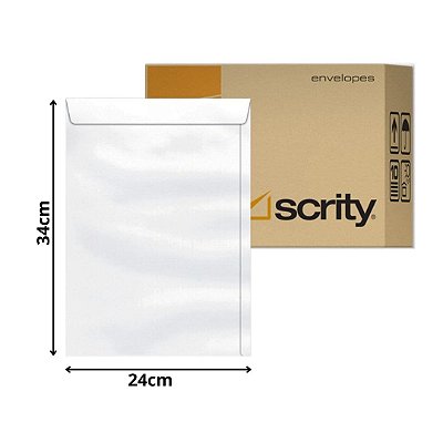 ENVELOPE SCRITY 240X340 SACO OFF-SET 90G C/250