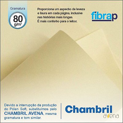 Chambril Avena,  pacote 100fls.