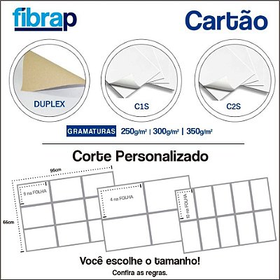 Cartão, Corte Personalizado.