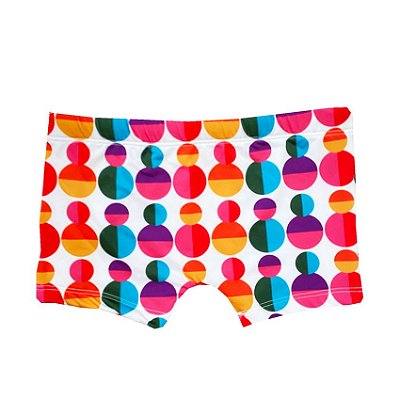 sunga  infantil . estampa FILHOTE DE ARCO-ÍRIS  . OTA .