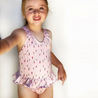MAIÔ infantil . CORA . estampa ALGODÃO-DE-PREÁ . OTA .