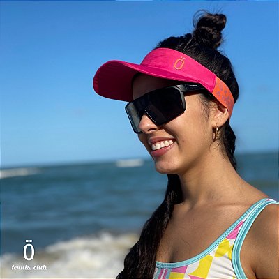 VISEIRA ESPORTIVA ÖTA _ ROSA COM LARANJA