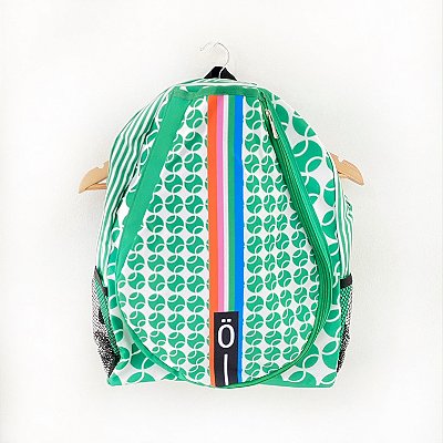 raqueteira mochila de tennis e beach tennis ÖTA _ GREEN BALL