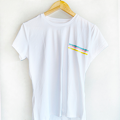 CAMISETA MASCULINA DJOKO - MINIMALISTA ÖTA - WHITE PARADISE . ÖTA TENNIS CLUB