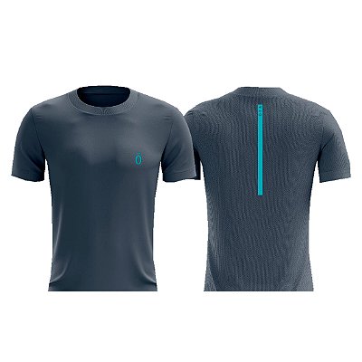 CAMISETA MASCULINA DJOKO - MINIMALISTA ÖTA - CINZA. ÖTA TENNIS CLUB