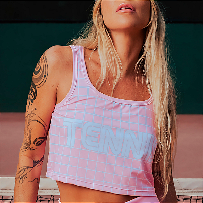 CROPPED MODELO SABALENKA _ SQUARE PARADISE . ÖTA TENNIS CLUB