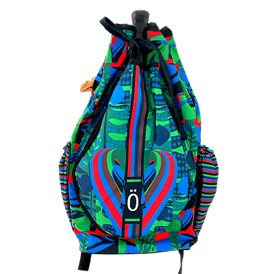 raqueteira mochila  de cordinha para  tennis e beach tennis ÖTA _TANGARÁ-DANÇARINO