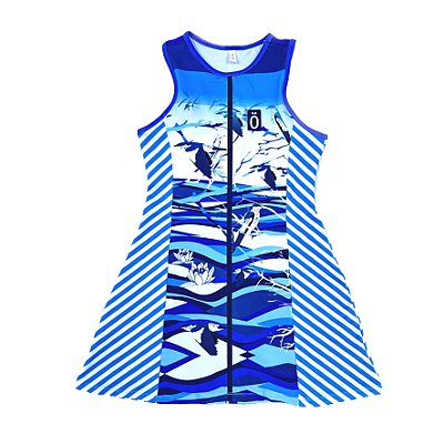 vestido SAKKARI . ANDORINHA-DO-RIO. LIKE A BIRD. ÖTA TENNIS CLUB
