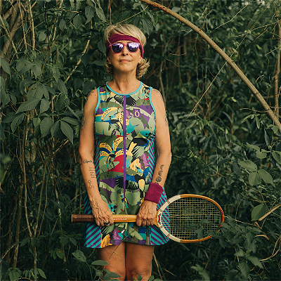 vestido SAKKARI . SAÍRA-DE-SETE-CORES. LIKE A BIRD. ÖTA TENNIS CLUB