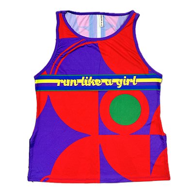 CAMISETA  REGATA FREEDOM - RUN POP ART • ÖTA