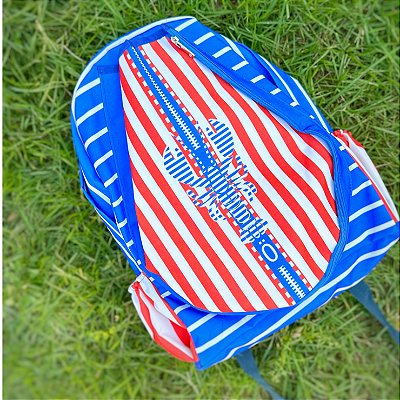 raqueteira mochila de tennis e beach tennis ÖTA _ ARAGOSTA. LA DOLCE VITA