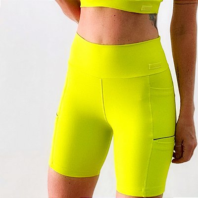 SHORT EMANA® ONS - AMARELA CÍTRICO . ÖTA TENNIS CLUB