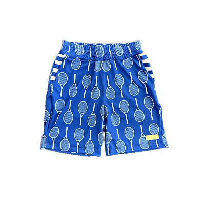 bermuda de TENNIS E BEACH TENNIS: modelo |FEDERER| . RACKET TENNIS azul capri