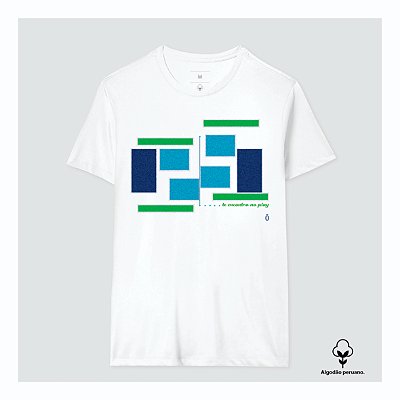 CAMISETA ALGODÃO . estampa tennis repeat...5green_ öta.  OTA CAMISETAS .