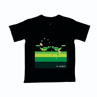 CAMISETA ALGODÃO . estampa FRAME TENNIS COURT Ö. OTA CAMISETAS .