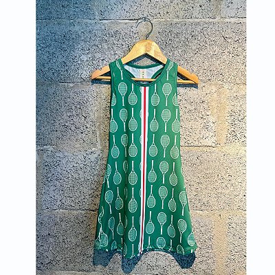 vestido de TENNIS e B.T | nadador RACKET TENNIS. GREEN. ÖTA TENNIS CLUB